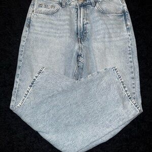 H&M Men's Washed Denim Jeans